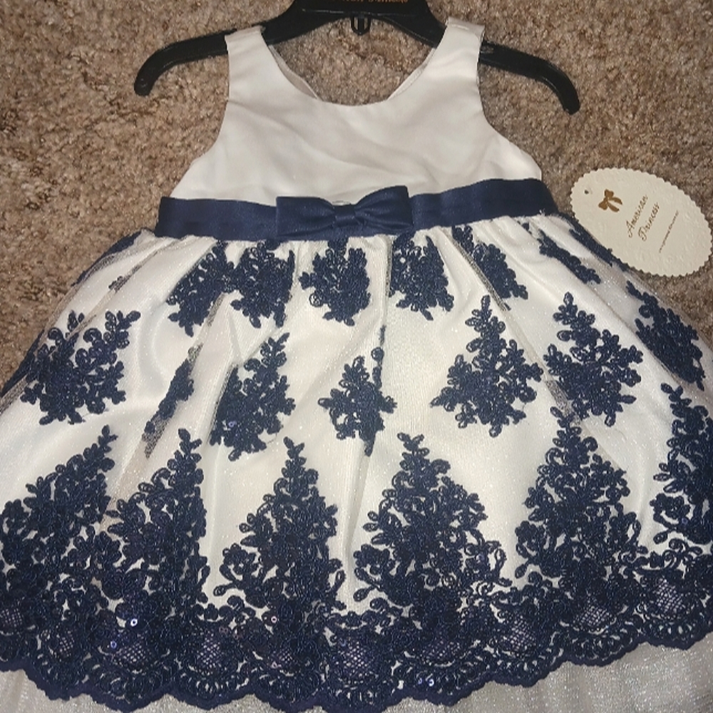 American Princess formal dress size 24 months. NWT.